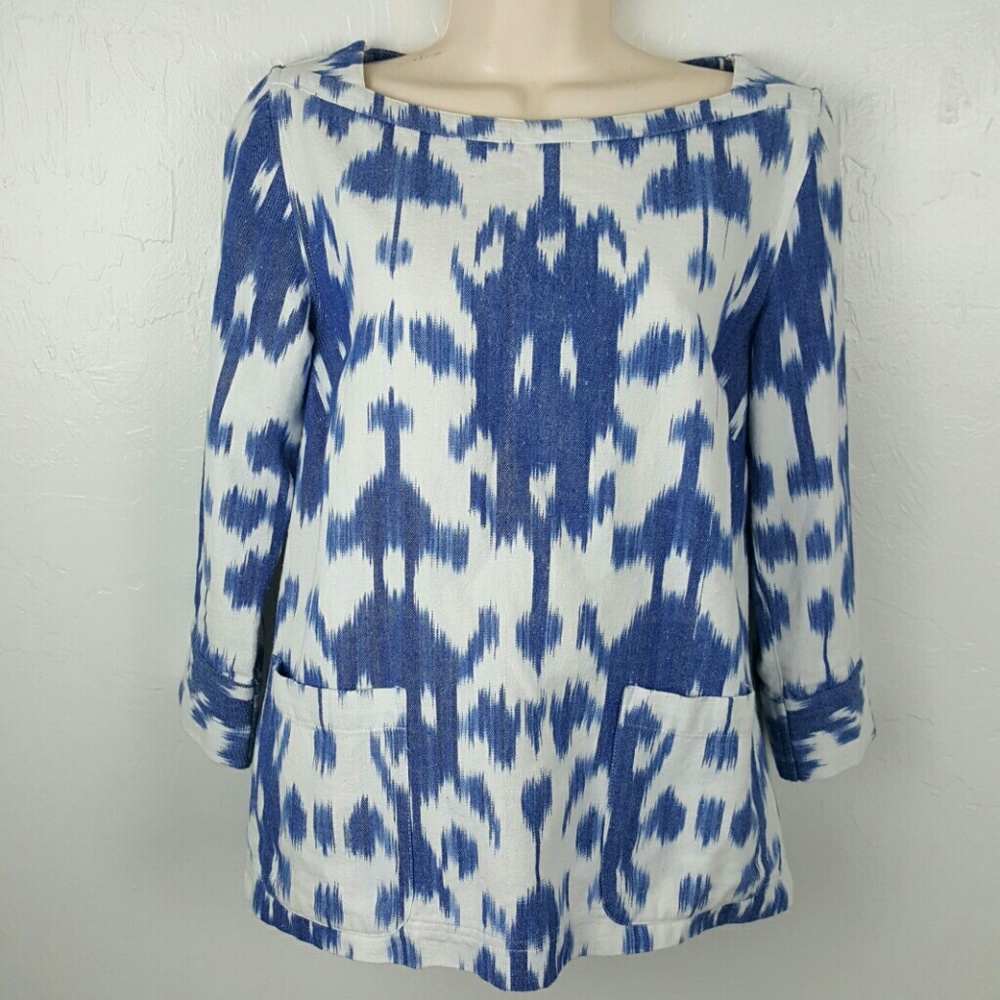 Vineyard Vines top tunic long sleeve women size XS